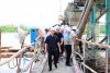 Tổng giám đốc Đinh Văn Thanh kiểm tra tiến độ gói thầu XL05 xây dựng cầu Sông Chanh