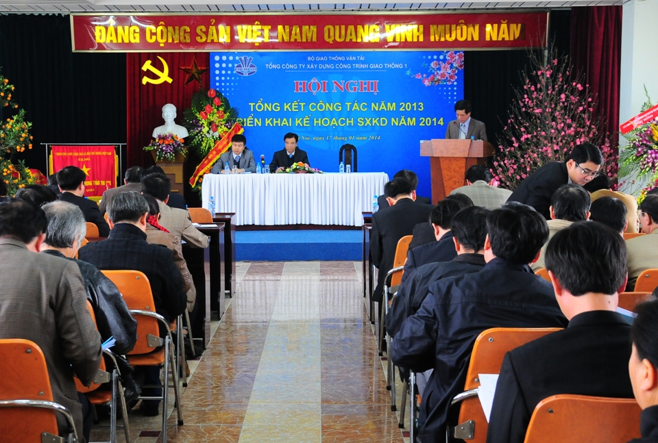 Hội nghị Tổng kết nhiệm vụ năm 2013, triển khai Kế hoạch SXKD năm 2014