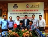 Lễ ký biên bản thỏa thuận hợp tác giữaCIENCO1 và ILSUNG - Hàn Quốc